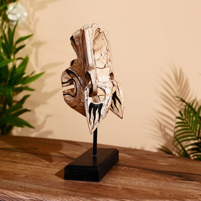 Маска Маска "Хануман" на подставке, албезия 30 см