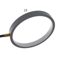 Люстра с ПДУ 2300/7GR LED 150Вт 3000-6000К серый 75х75х9 см BayerLux