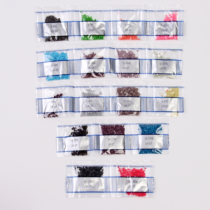 Алмазная мозаика с полным заполнением на холсте «Кот»‎, 20 х 30 см