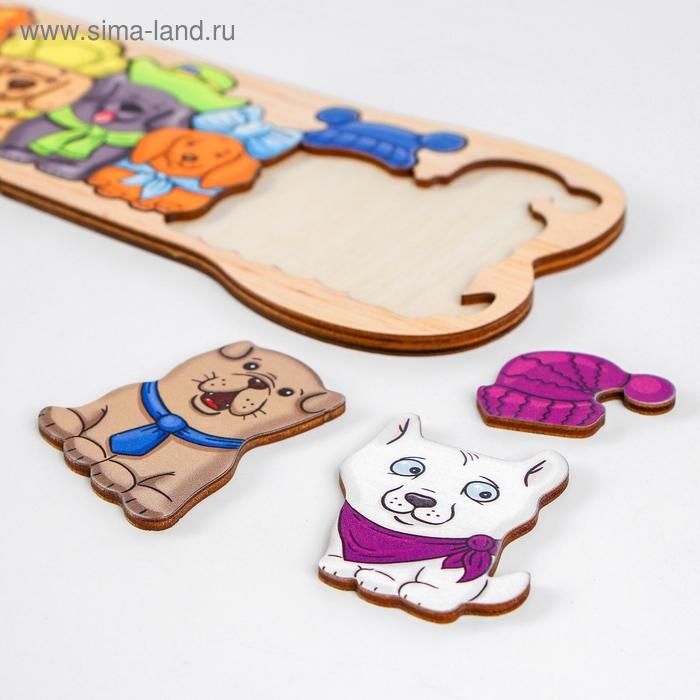 Вкладыши «Щенки на прогулке» Вкладыши «Щенки на прогулке»