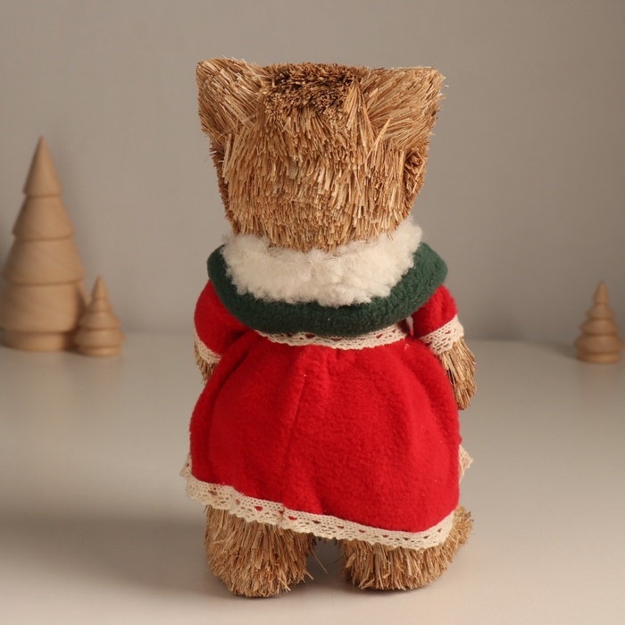 Декор Декор "Мишутка в платье" 10х10х21 см