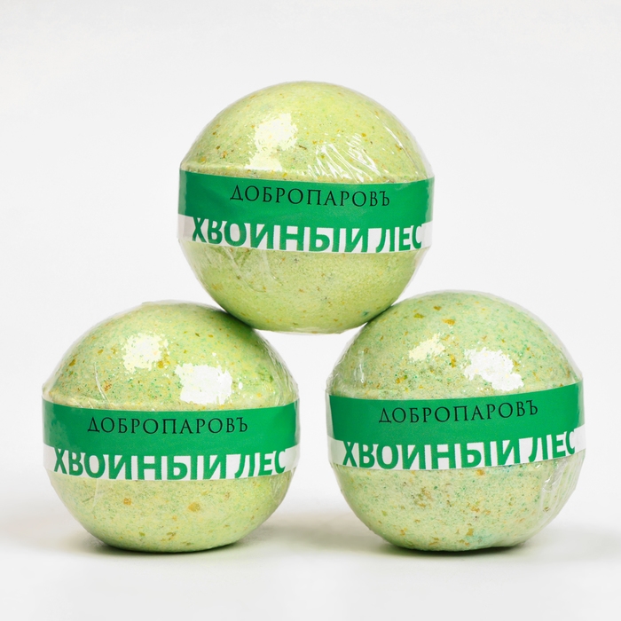 Бомбочки Бомбочки "Хвойный лес" набор 3 шт по 110 г
