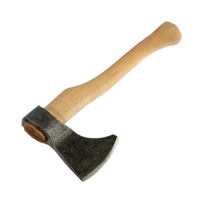 Топор охотничий ТУНДРА Топор охотничий ТУНДРА "Олень", ручная сборка, деревянные клинья, 800 г