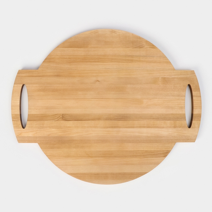 Доска для пиццы с ручками Adelica «Итальяно», 55×45×2 см, берёза, пропитано маслом Доска для пиццы с ручками Adelica «Итальяно», 55×45×2 см, берёза, пропитано маслом