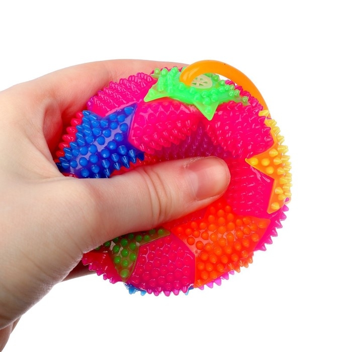 Мяч детский резиновый световой «Ты супер», цвета МИКС, в шоубоксе Мяч детский резиновый световой «Ты супер», цвета МИКС, в шоубоксе