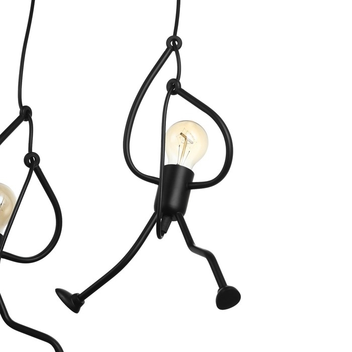 Светильник BayerLux 1949/3R E27 40Вт черный 30x30x40-140 см Светильник BayerLux 1949/3R E27 40Вт черный 30x30x40-140 см