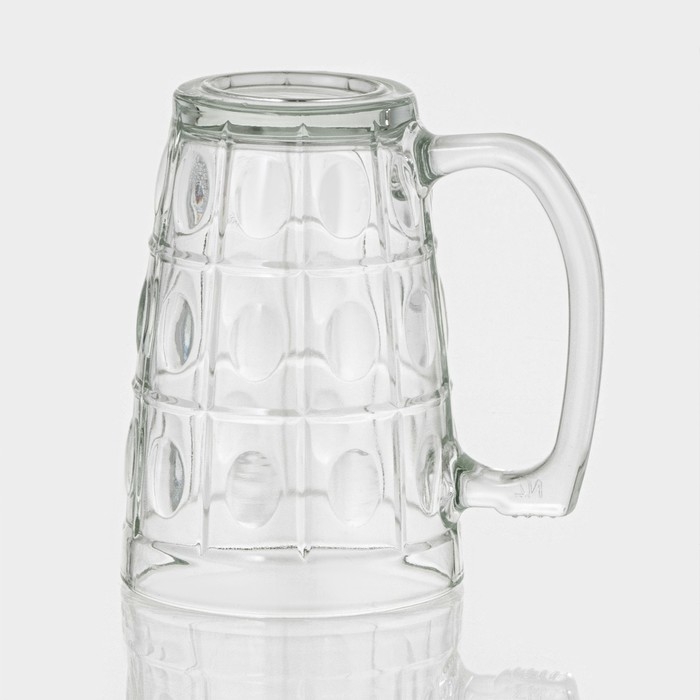 Кружка стеклянная для пива «Выигрыш», 350 мл