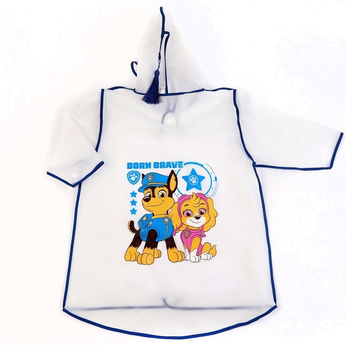 Дождевик детский, размер L, 110-120 см , Щенячий патруль Дождевик детский, размер L, 110-120 см , Щенячий патруль