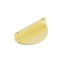 Ручка-скоба CAPPIO H002GP полукруглая, алюминий, L=78 мм, м/о 64 мм, цвет золото