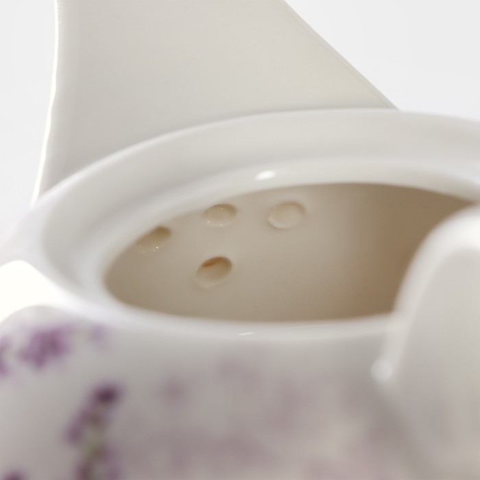 Набор керамический чайный «Прованс», 3 предмета: чайник заварочный 370 мл, чашка 300 мл, блюдце d=15 см Набор керамический чайный «Прованс», 3 предмета: чайник заварочный 370 мл, чашка 300 мл, блюдце d=15 см