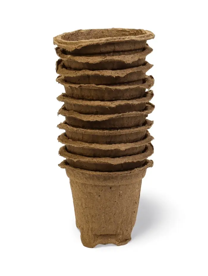 Торфяной горшок, набор 60 шт. Торфяной горшок, набор 60 шт.