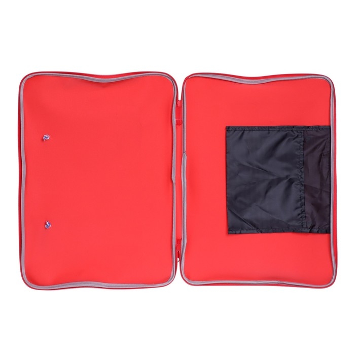 Папка для чертежей и рисунков А3, 470 х 340 х 20 мм, с ручками текстильная Папка для чертежей и рисунков А3, 470 х 340 х 20 мм, с ручками текстильная "Творчество", с карманом