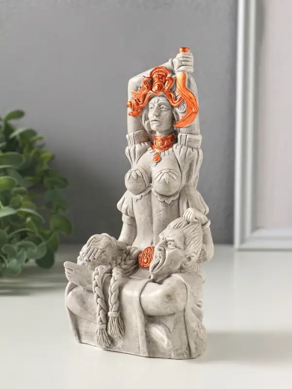 Фигурка гипс &laquo;Богиня Кали&raquo;, 17&times;8&times;7 см, камень