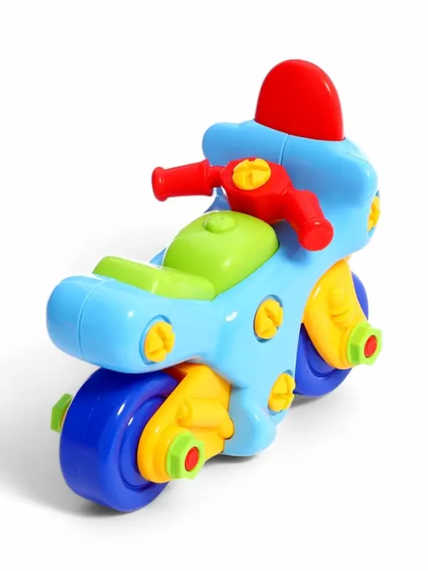 Конструктор для малышей &laquo;Мотоцикл&raquo;, 27 деталей