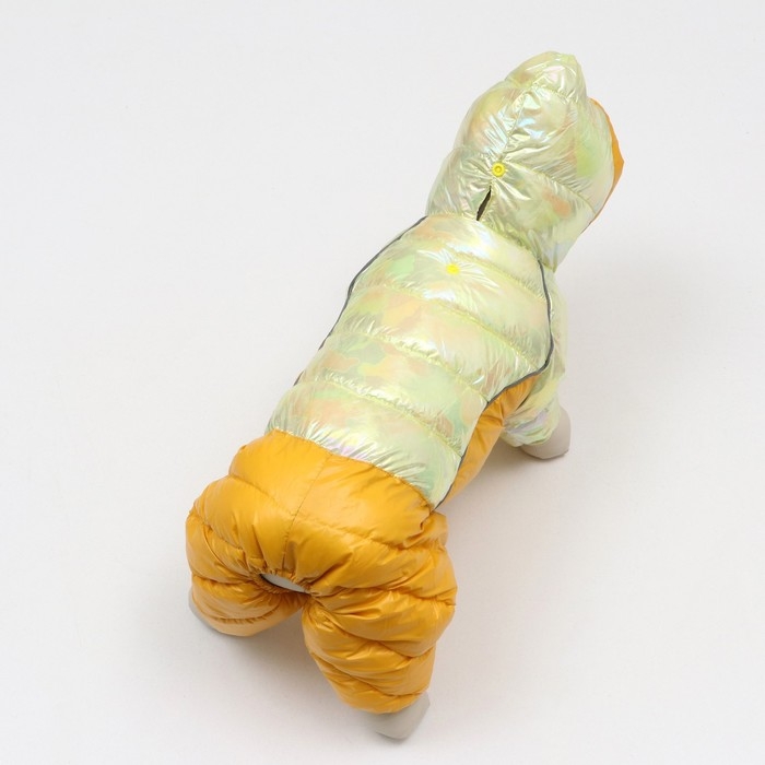 Комбинезон Комбинезон "Эфир", размер 12 (ДС 28, ОГ 38, ОШ 27 см), жёлтый