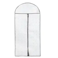 VETTA Чехол для одежды, с прозрачным окном, 60х130см, Валери, молния, полипропилен