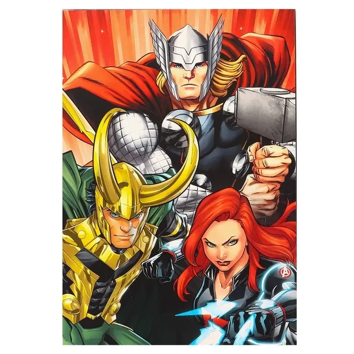 Подарочная коробка, складная, 16х23х7.5 см, Мстители Подарочная коробка, складная, 16х23х7.5 см, Мстители