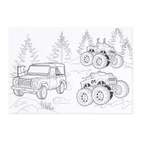 Раскраска для мальчиков &laquo;На виражах&raquo;, А4