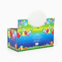 Свечи для торта цифры &laquo;Золотые витые&raquo;, 50 шт. в шоу-боксе