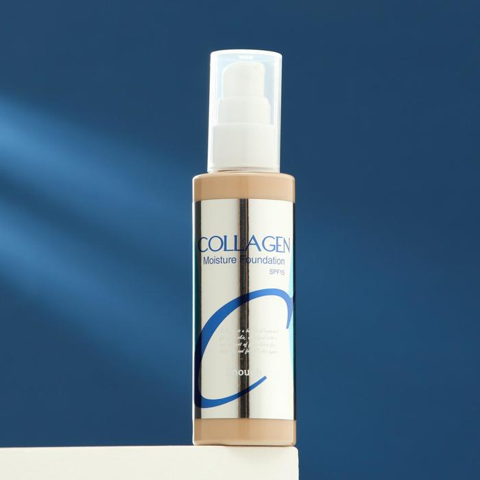 Увлажняющий тональный крем с коллагеном Enough Collagen Moisture Foundation, SPF 15, тон 13, 100 мл Увлажняющий тональный крем с коллагеном Enough Collagen Moisture Foundation, SPF 15, тон 13, 100 мл