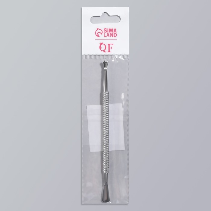 Шабер-триммер, двусторонний, 11,8 см, цвет серебристый