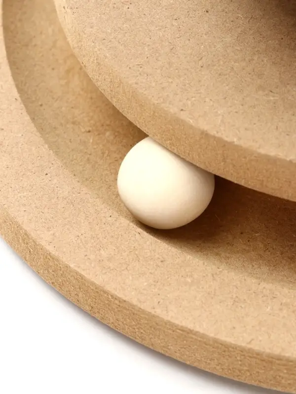 Когтеточка-шар &laquo;Шасси-Шар&raquo;, 20&times;20 см &times; 18.5 см, с игрушкой