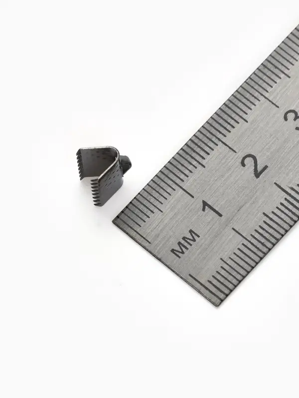 Зажим для ленты (набор 20 шт.) 10 мм СМ-339, цвет серый