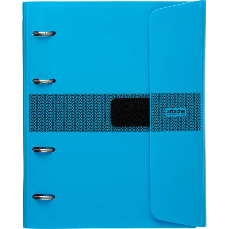 Бизнес-тетрадь со смен.блоком 120л,кл,А5, Голубой,пропилен. обл. налипучке