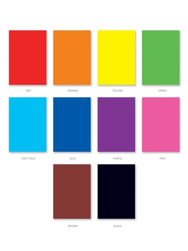 Картон цветной ErichKrause. Jolly Friends, А4, 10 цветов, 10 листов, мелованный, односторонний, глянцевый, на склейке Картон цветной ErichKrause. Jolly Friends, А4, 10 цветов, 10 листов, мелованный, односторонний, глянцевый, на склейке