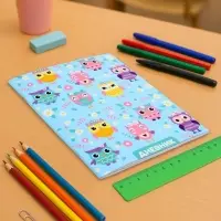 Дневник школьный для 1-11 классов, «Совы. Паттерн», мягкая обложка, 40 листов Дневник школьный для 1-11 классов, «Совы. Паттерн», мягкая обложка, 40 листов