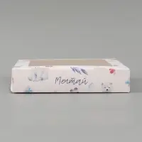 Коробка подарочная с окном &laquo;Мечтай&raquo;, 20&times;20&times;4 см, самосборная