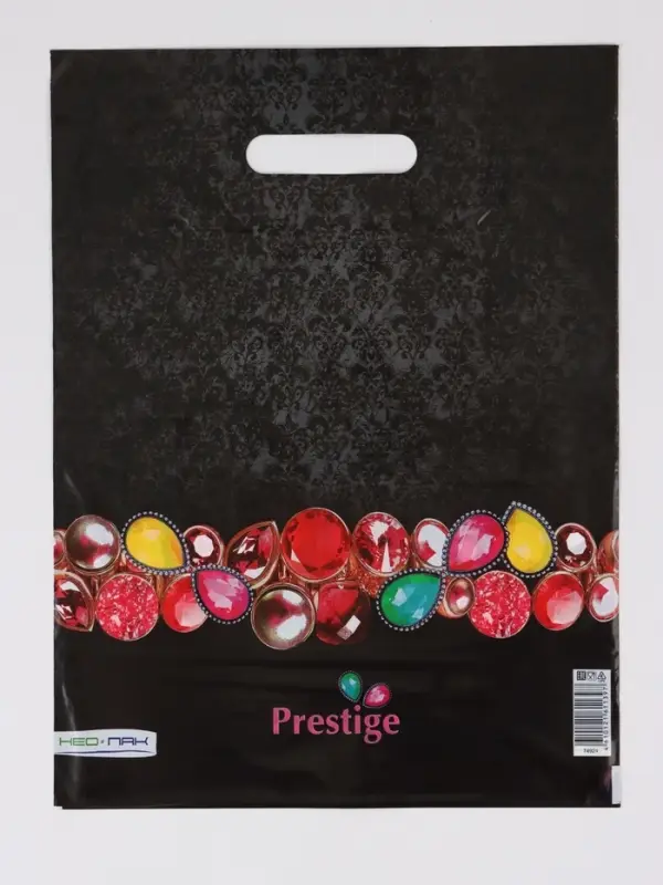 Пакет Пакет "Престиж, полиэтиленовый с вырубной ручкой 30х40 см, 60 мкм