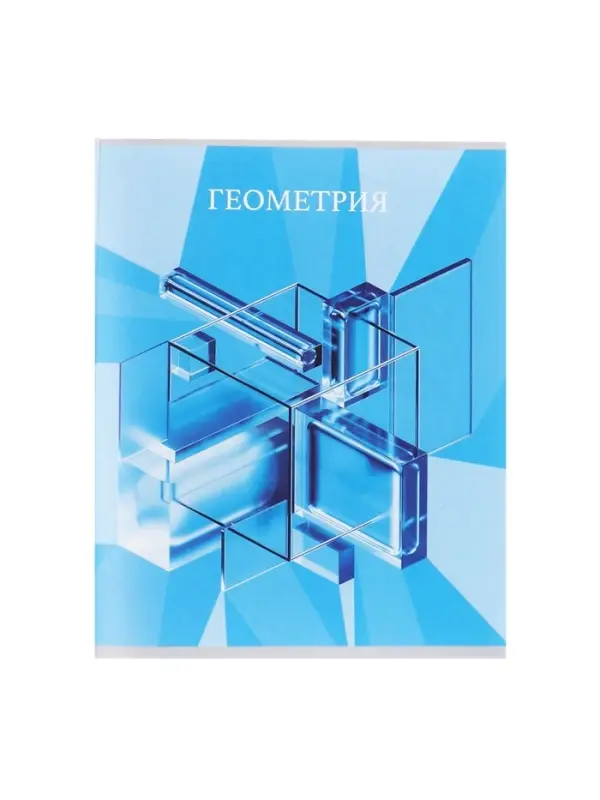 Предметная тетрадь по геометрии Calligrata TOP &laquo;Школьный стиль&raquo;, 48 листов, в клетку, со справочным материалом, пластиковая обложка