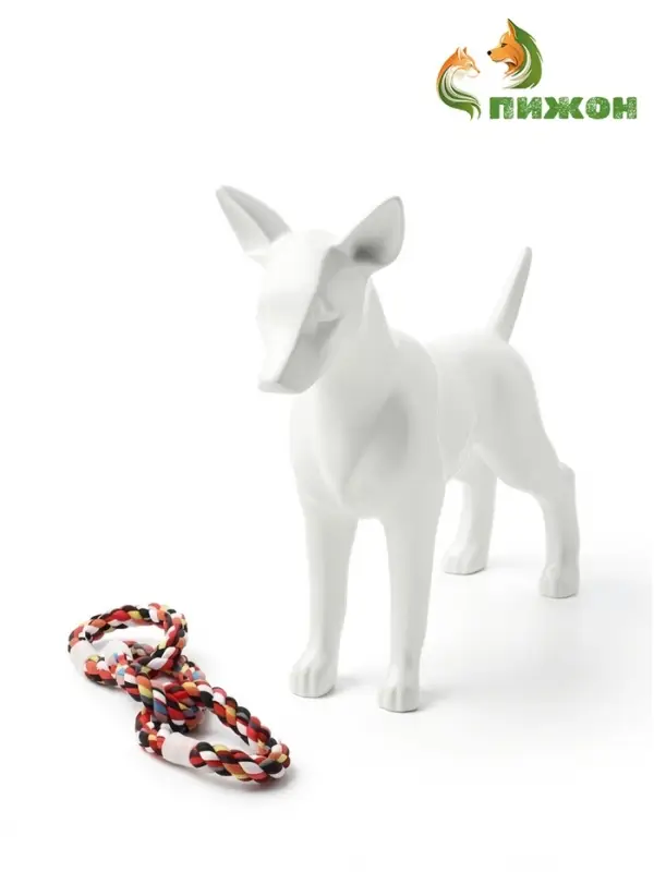 Игрушка для собак канатная &laquo;3 кольца&raquo;, тренировочная, до 36 см, до 120 г