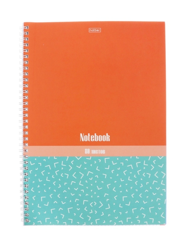 Тетрадь 80л кл на гребне "Скобочки", S-touch,перф на отрыв,цв срез,офсет 60-65г/м² 2В МИКС