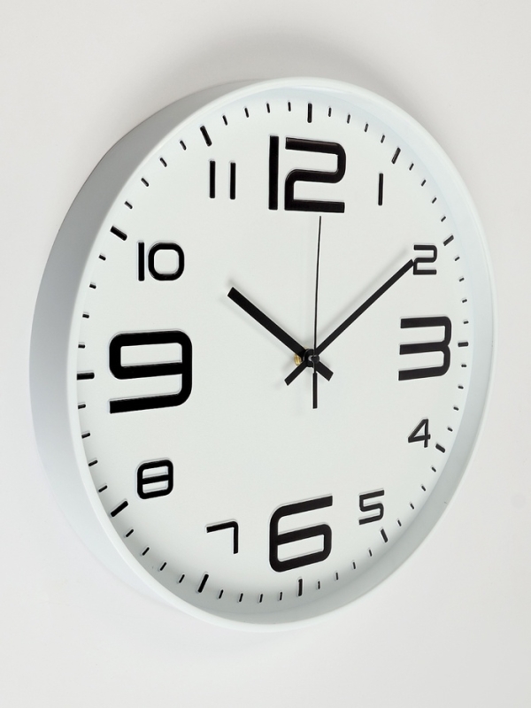 Часы настенные интерьерные «Классика», плавный ход, d-35 см