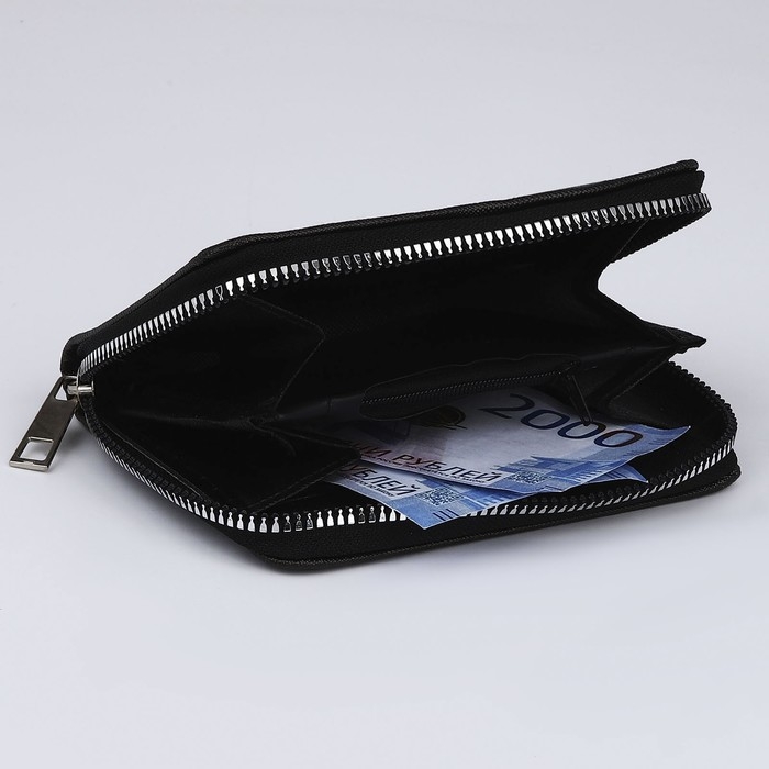 Кошелёк женский &laquo;Где деньги&raquo; 12х9,5х2 см