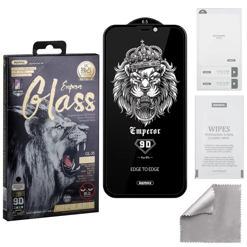 Защитное стекло iPh 11 Pro Max/XS Max 9D Private Emperor Series GL-35 REMAX