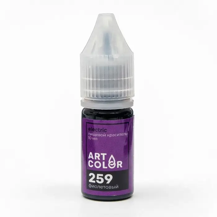 Набор гелевых пищевых красителей Art color electric, микс 10 цветов, 10 мл