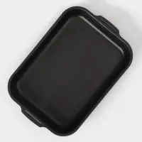 Противень Доляна Promo, 19&times;25 см, h=5.5 см, антипригарное покрытие, бордовый