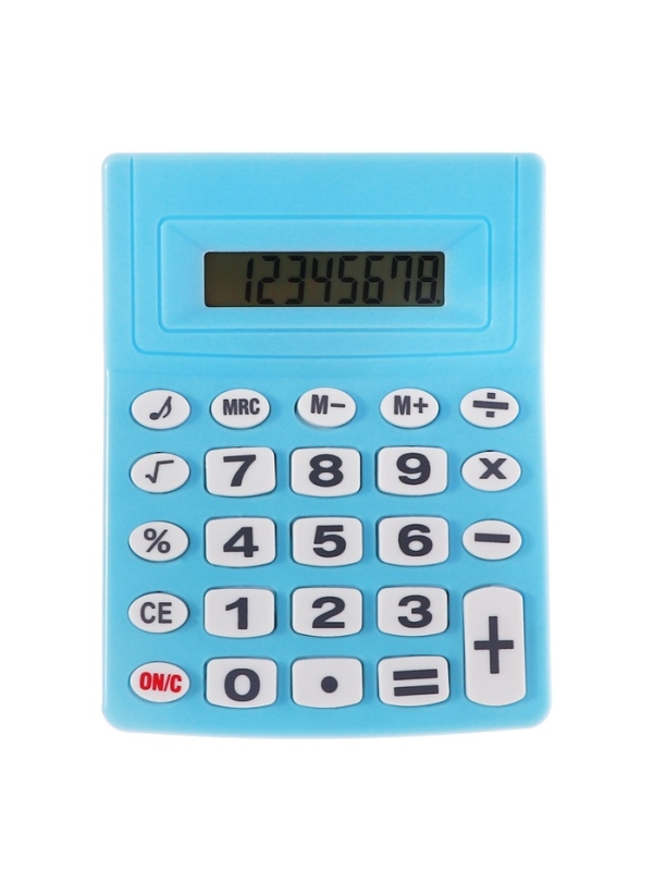 Калькулятор настольный 08-разрядный, бюрюзовый Калькулятор настольный 08-разрядный, бюрюзовый