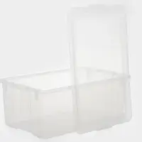 Контейнер для хранения Porter, 50 л, 66&times;42&times;26 см, с крышкой, прозрачный