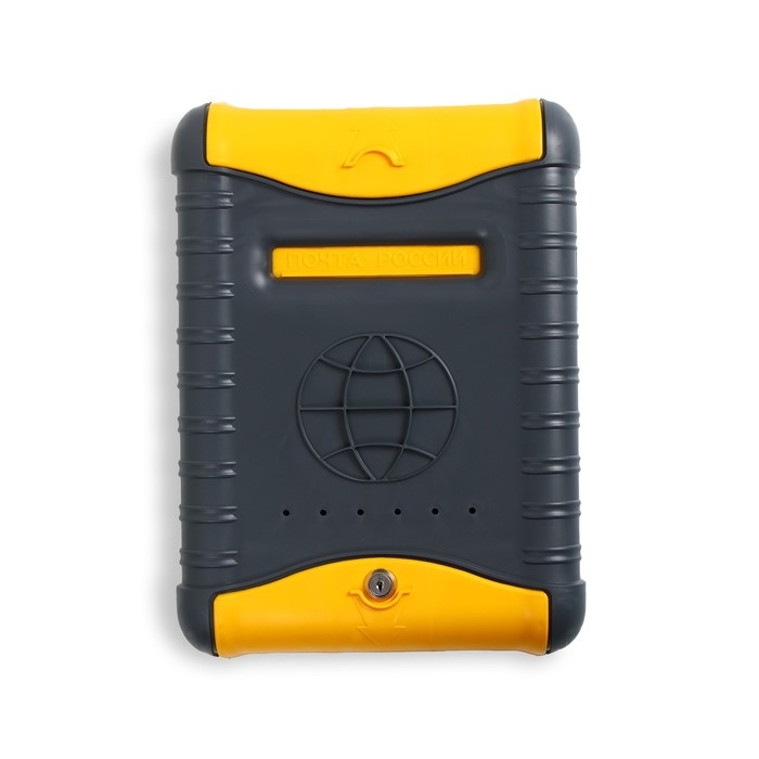 Ящик почтовый, пластиковый, «Стандарт», с замком, серый Ящик почтовый, пластиковый, «Стандарт», с замком, серый