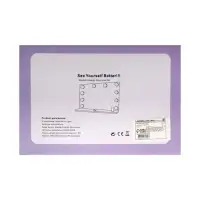 Комплект светильников для подсветки зеркала, 10 шт., контроллер, от USB, 3000 - 6500К, 3 режима свечения