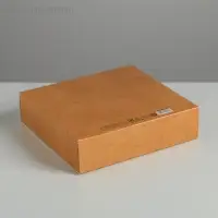 Коробка подарочная новогодняя складная «Новый год», 20 х 18 х 5 см Коробка подарочная новогодняя складная «Новый год», 20 х 18 х 5 см