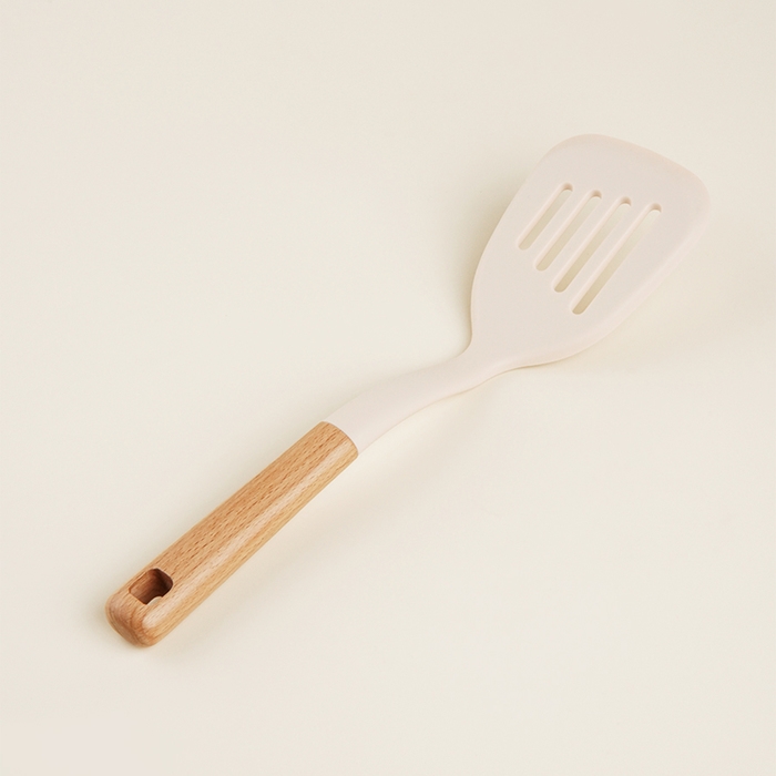 Лопатка с прорезями SL Home, 33×9×5 см, цвет бежевый Лопатка с прорезями SL Home, 33×9×5 см, цвет бежевый