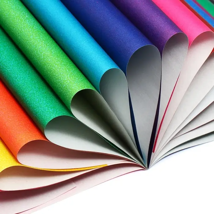 Бумага цветная А4, 16 листов, 16 цветов  Бумага цветная А4, 16 листов, 16 цветов "Оленёнок", газетная, на скобе