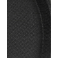 Поднос прорезин.кругл.16'' 40см черный, кт939