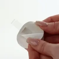 Пяткоудерживатели с петелькой, 5.8&times;4.4 см, бежевые