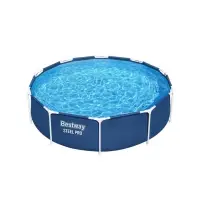 Бассейн каркасный Steel Pro, 305&times;76 см, фильтр-насос, круглый, 56679 Bestway